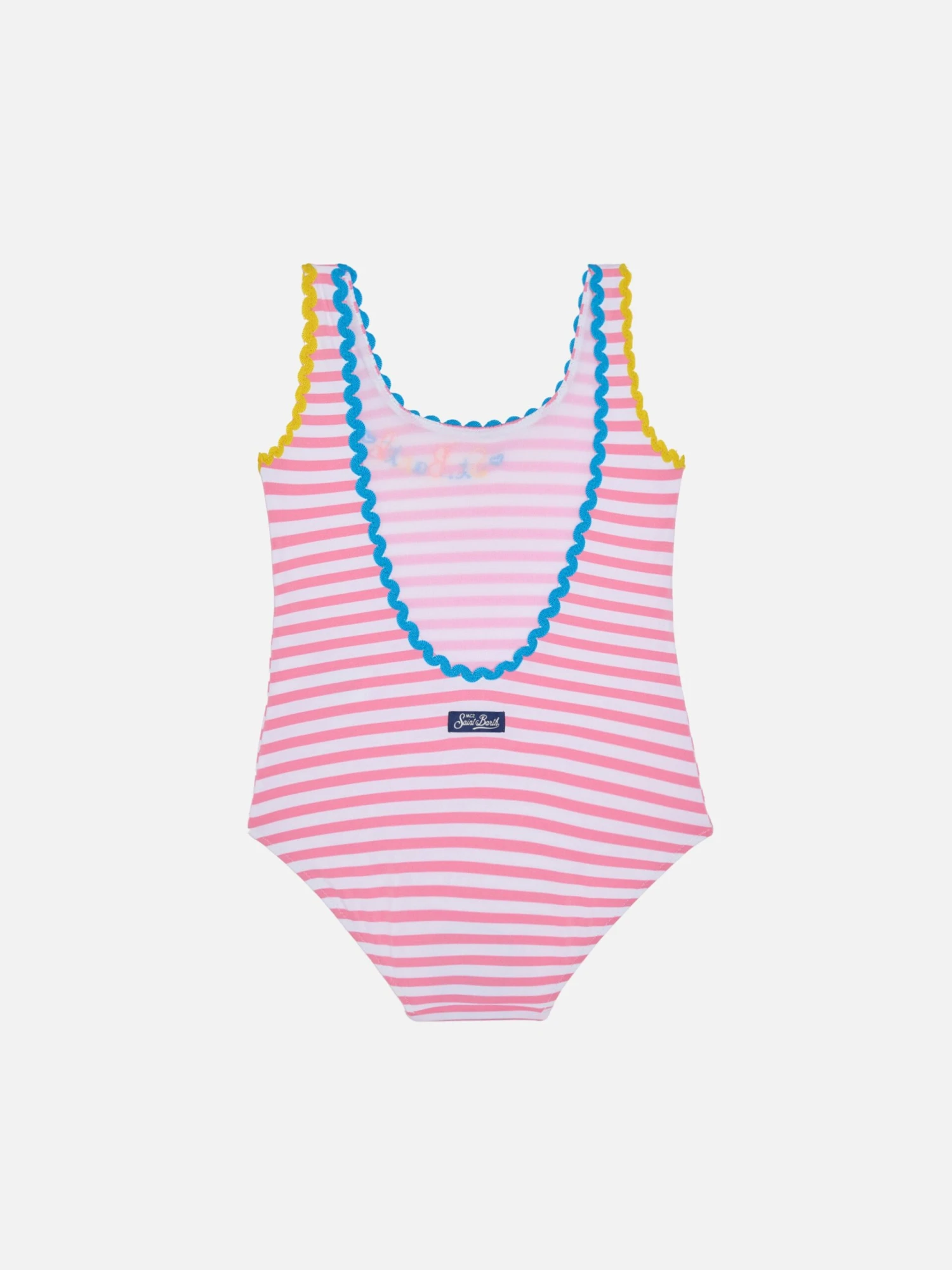 MC2 Saint Barth Girl One Piece Swimsuit With Embroidery 4 MC2 Saint Barth Girl One Piece Swimsuit With Embroidery - Image 2