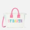 MC2 Saint Barth Terry Multicolor Patch Colette Sponge Handbag