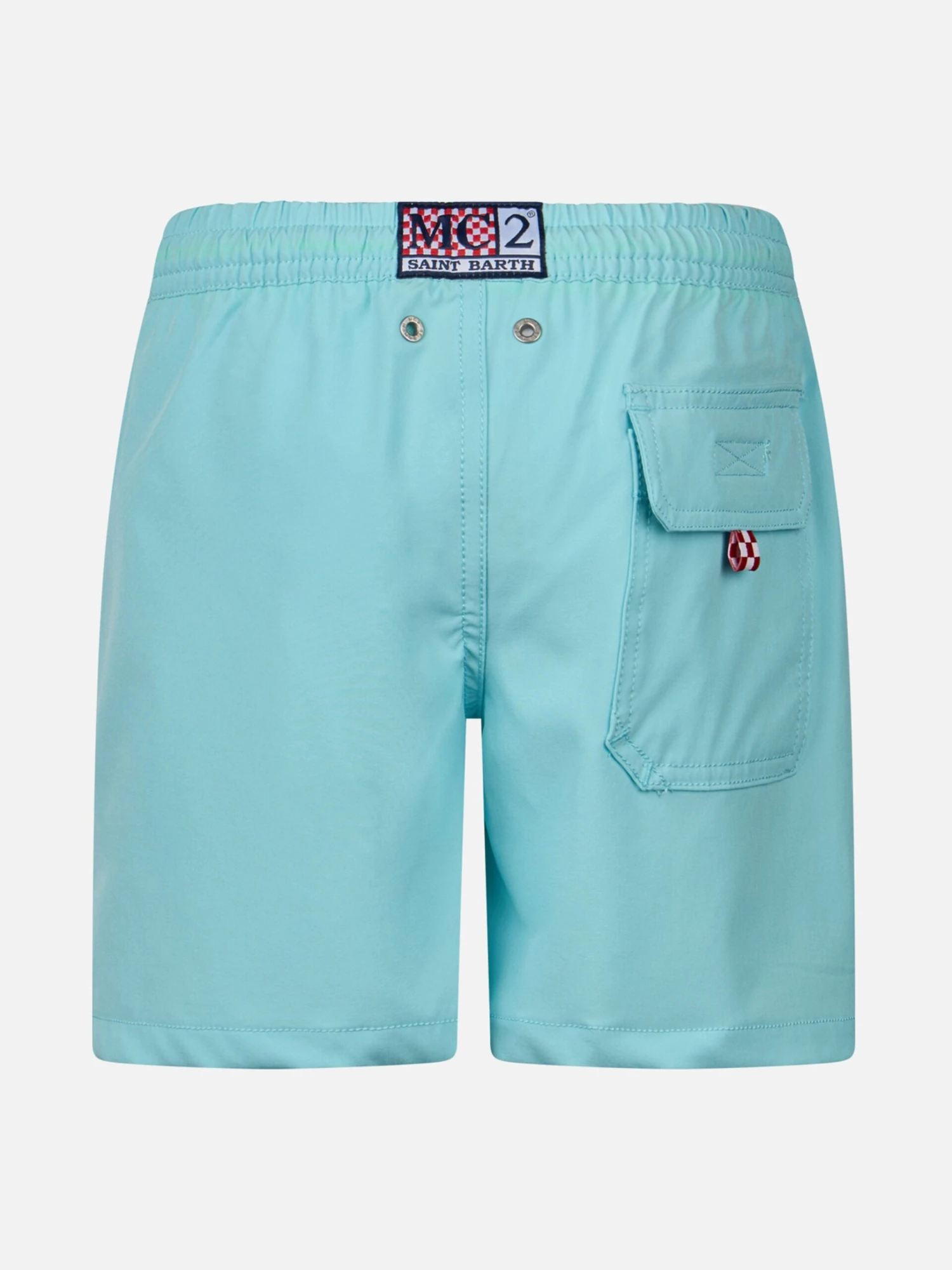 MC2 Saint Barth Boy Comfort Swim Shorts With King Of The Beach Embroidery 4 MC2 Saint Barth Boy Comfort Swim Shorts With King Of The Beach Embroidery - Image 2