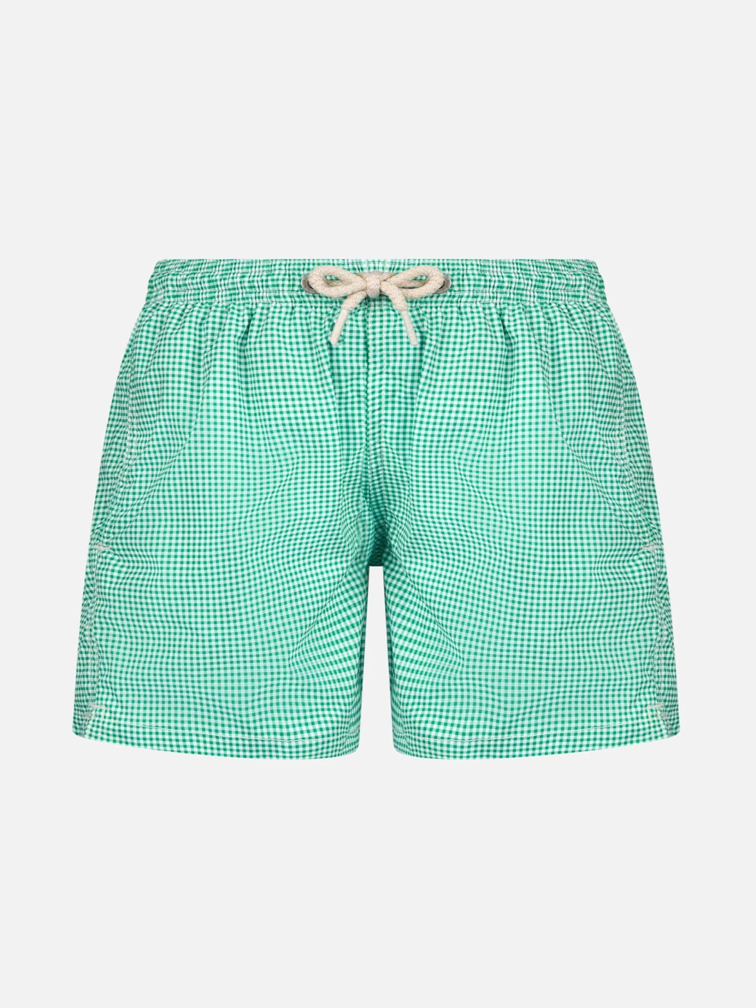 MC2 Saint Barth Classic Stretch Comfort Light Jr Swim Shorts With Gingham Print 3 MC2 Saint Barth Classic Stretch Comfort Light Jr Swim Shorts With Gingham Print