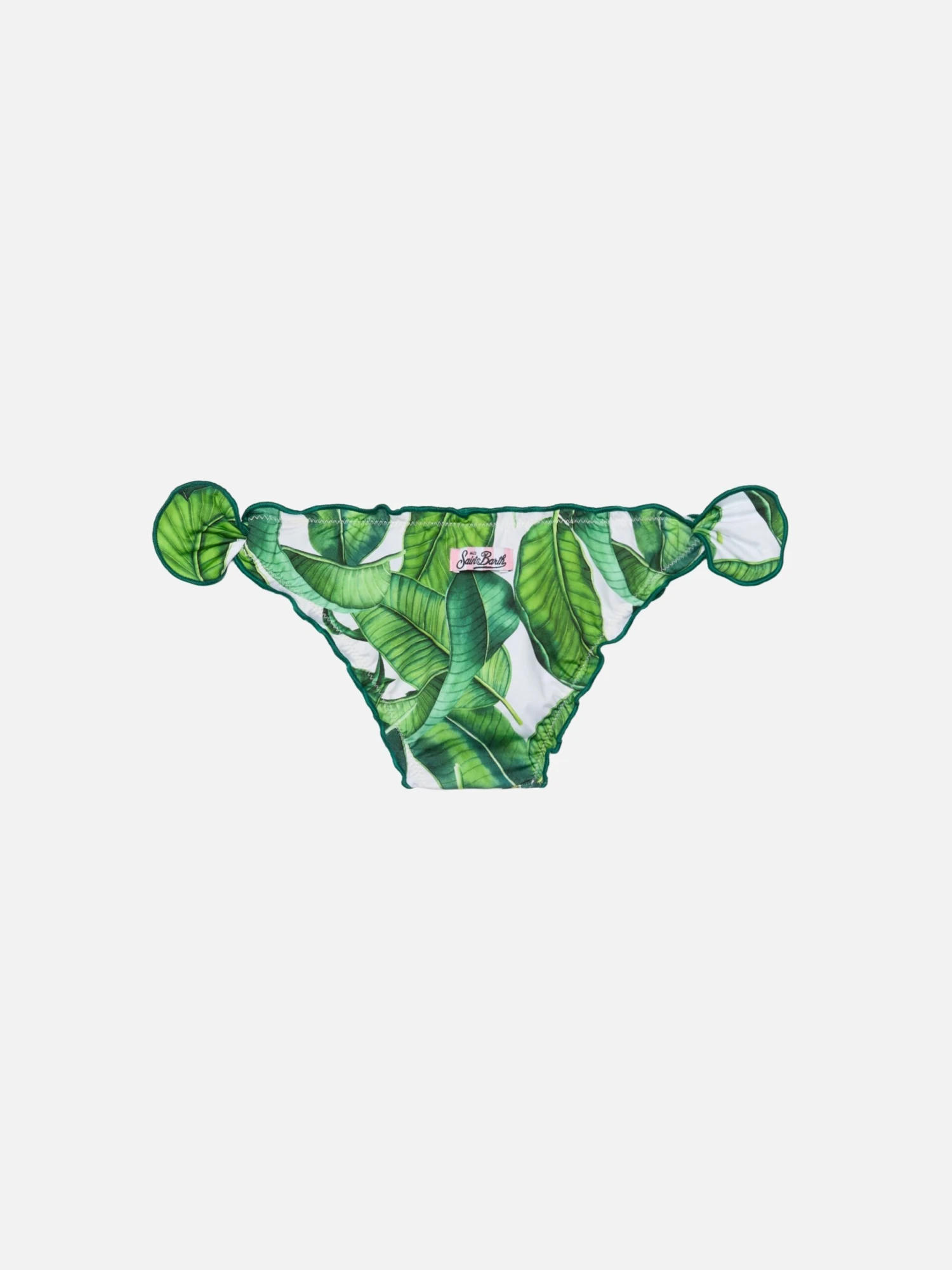 MC2 Saint Barth Cric Classic Swim Briefs With Banana Leaves Print 4 MC2 Saint Barth Cric Classic Swim Briefs With Banana Leaves Print - Image 2