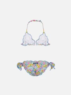 MC2 Saint Barth Cris Classic Triangle Bikini With Poppy And Daisy Print | MADE WITH LIBERTY FABRIC 6 MC2 Saint Barth Cris Classic Triangle Bikini With Poppy And Daisy Print | MADE WITH LIBERTY FABRIC -MC2 Saint Barth Shop UID CRIS00101118H GIRL BIKINI PINK LIBERTY 20250214180418 02