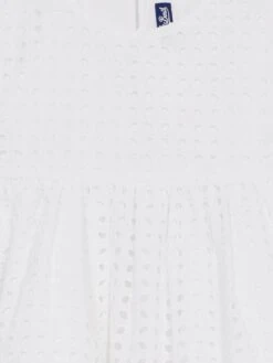 MC2 Saint Barth Girl White Sangallo Lace Cotton Dress 7 MC2 Saint Barth Girl White Sangallo Lace Cotton Dress -MC2 Saint Barth Shop UID DIA0001SNA01 KIDS DRESS 0 3