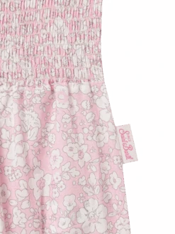 MC2 Saint Barth Dudu Newborn Cotton Romper Suit With Flower Print 7 MC2 Saint Barth Dudu Newborn Cotton Romper Suit With Flower Print -MC2 Saint Barth Shop UID DUD000103671H GIRL OVERALLS PINK FLOWERS MC2 03
