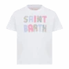 MC2 Saint Barth Elly Cotton Jersey Crewneck T-shirt With Saint Barth Patch -MC2 Saint Barth Shop UID ELLY00100165H GIRL T SHIRT WHITE PATCH 20250407083500 01
