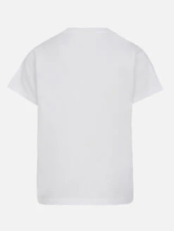 MC2 Saint Barth Girl Cotton Jersey Crewneck T-shirt Elly With Saint Barth Rhinestone Embroidery -MC2 Saint Barth Shop UID ELLY00101054F GIRL T SHIRT WHITE 03