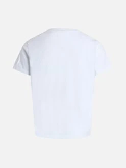 MC2 Saint Barth Girl Cotton Jersey Crewneck T-shirt Elly With Questa è Ibiza Embroidery 7 MC2 Saint Barth Girl Cotton Jersey Crewneck T-shirt Elly With Questa è Ibiza Embroidery -MC2 Saint Barth Shop UID ELLY00102168F GIRL T SHIRT WHITE 2