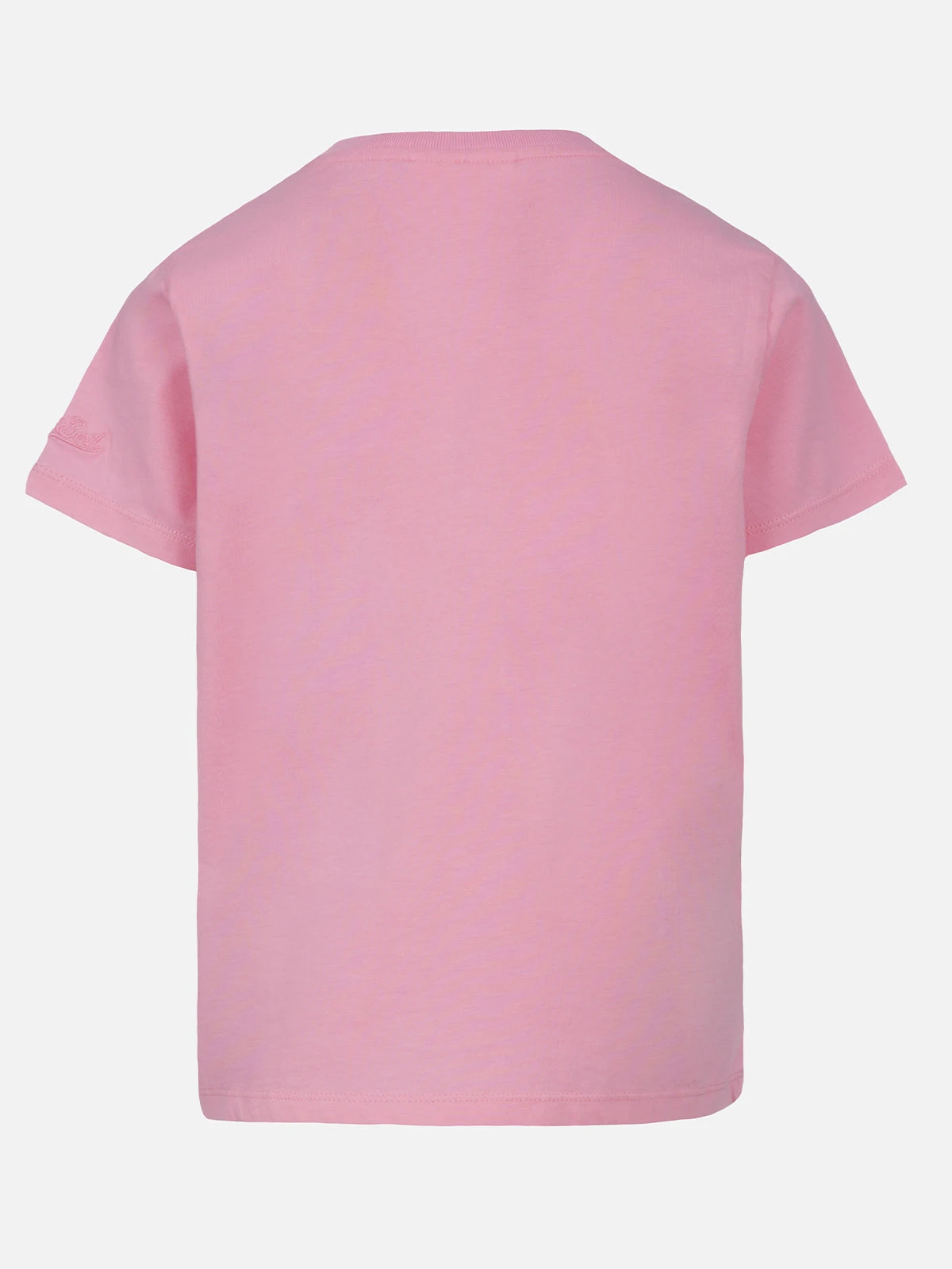 MC2 Saint Barth Girl Cotton Jersey Crewneck T-shirt Elly With Oggi Faccio La Brava Embroidery 4 MC2 Saint Barth Girl Cotton Jersey Crewneck T-shirt Elly With Oggi Faccio La Brava Embroidery - Image 2