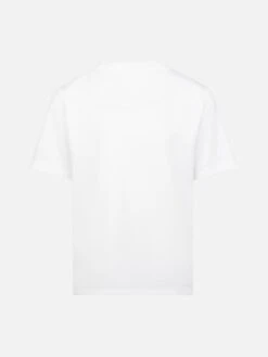 MC2 Saint Barth Elly Cotton Jersey Crewneck T-shirt With Hello Kitty Print | HELLO KITTY SPECIAL EDITION -MC2 Saint Barth Shop UID ELLY00103479H GIRL T SHIRT WHITE HELLOKITTY 02