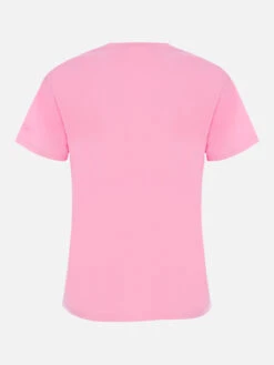 MC2 Saint Barth Woman Cotton Jersey Crewneck T-shirt Emilie With Barbie St. Barth Print | BARBIE SPECIAL EDITION -MC2 Saint Barth Shop UID EMI000105556F WOMAN T SHIRT PINK BARBIE 02 47b57196 24b2 42ab 8415 0b1119ce67eb