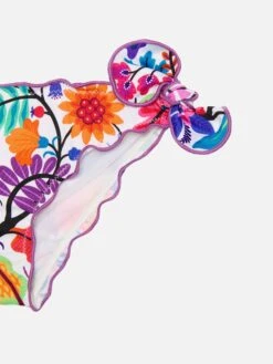 MC2 Saint Barth Girl Bandeau Bikini With Multicolor Flowers -MC2 Saint Barth Shop UID EMY000100514B GIRL BIKINI WHITE 0 0 20250711083505 3