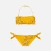 MC2 Saint Barth Girl Bandeau Bikini With Bandanna Print -MC2 Saint Barth Shop UID EMY000100567B GIRL BIKINI YELLOW BANDANA MC2 01