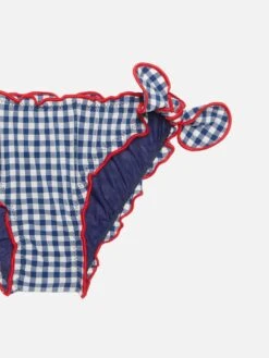 MC2 Saint Barth Girl Bandeau Bikini With Gingham Print 7 MC2 Saint Barth Girl Bandeau Bikini With Gingham Print -MC2 Saint Barth Shop UID EMY000101132B GIRL BIKINI BLUE 0 0 20250626080012 3