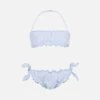 MC2 Saint Barth Emy Classic Bandeau Seersucker Bikini With Striped Print -MC2 Saint Barth Shop UID EMY000104211H GIRL BIKINI SKY 20250214183500 01