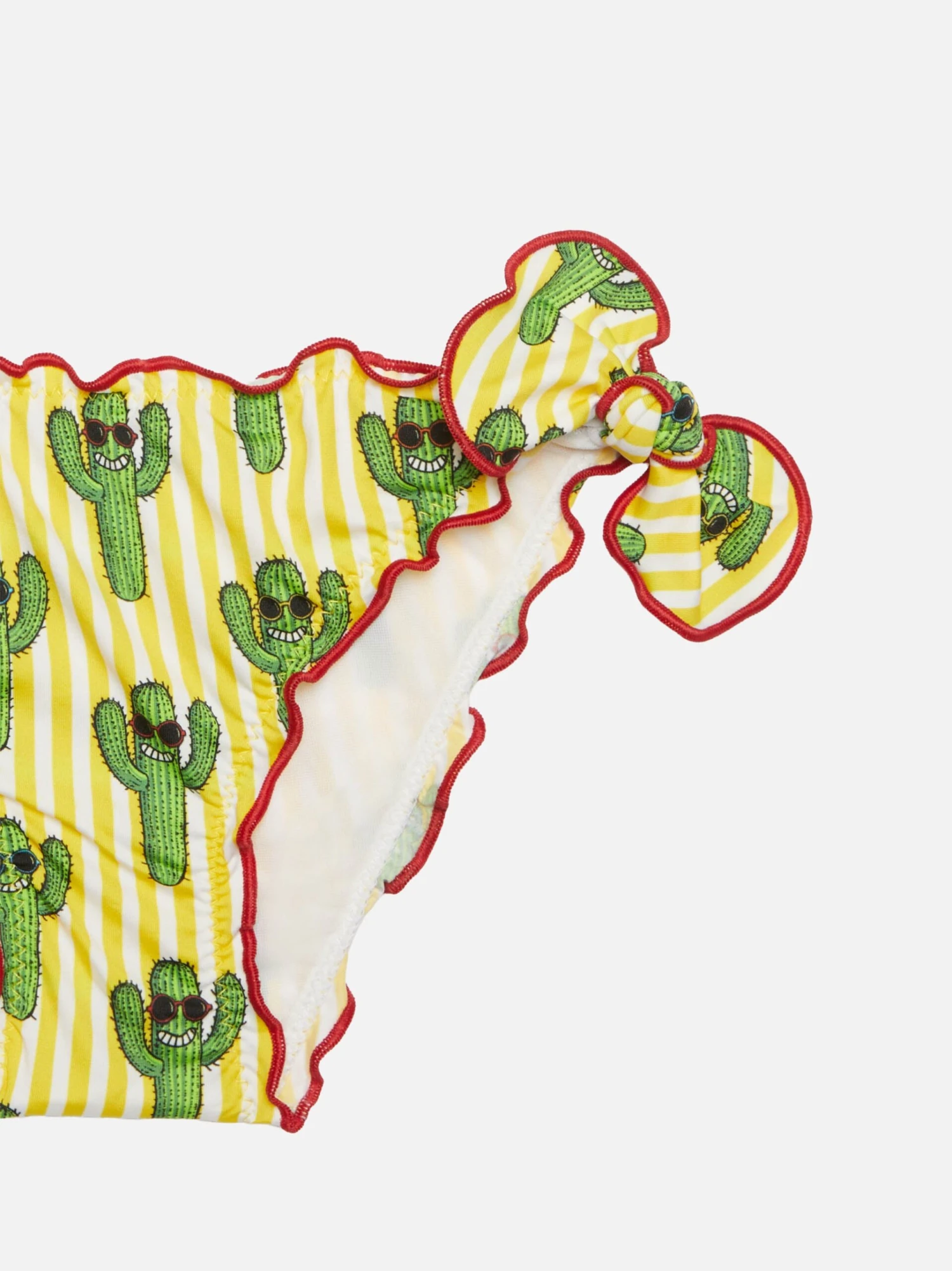 Girl Bikini With Happy Cactus Print 5 Girl Bikini With Happy Cactus Print - Image 3