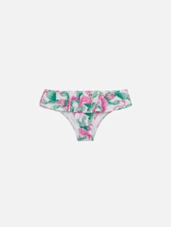 MC2 Saint Barth Swim Briefs Fanny With Flamingo Print