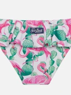 MC2 Saint Barth Swim Briefs Fanny With Flamingo Print -MC2 Saint Barth Shop UID FAN0001FLTW01 GIRL BOTTOM MC2 MC2 MC2 3