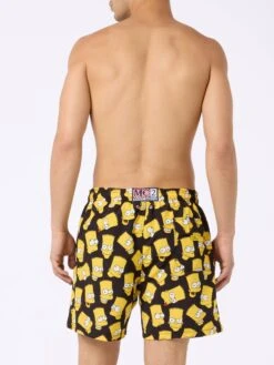MC2 Saint Barth Man Mid-length Gustavia Swim-shorts With Bart Simpson Print | THE SIMPSONS SPECIAL EDITION -MC2 Saint Barth Shop UID GUS000102590F MAN SWIMSHORT BLACK 20240618080000 4