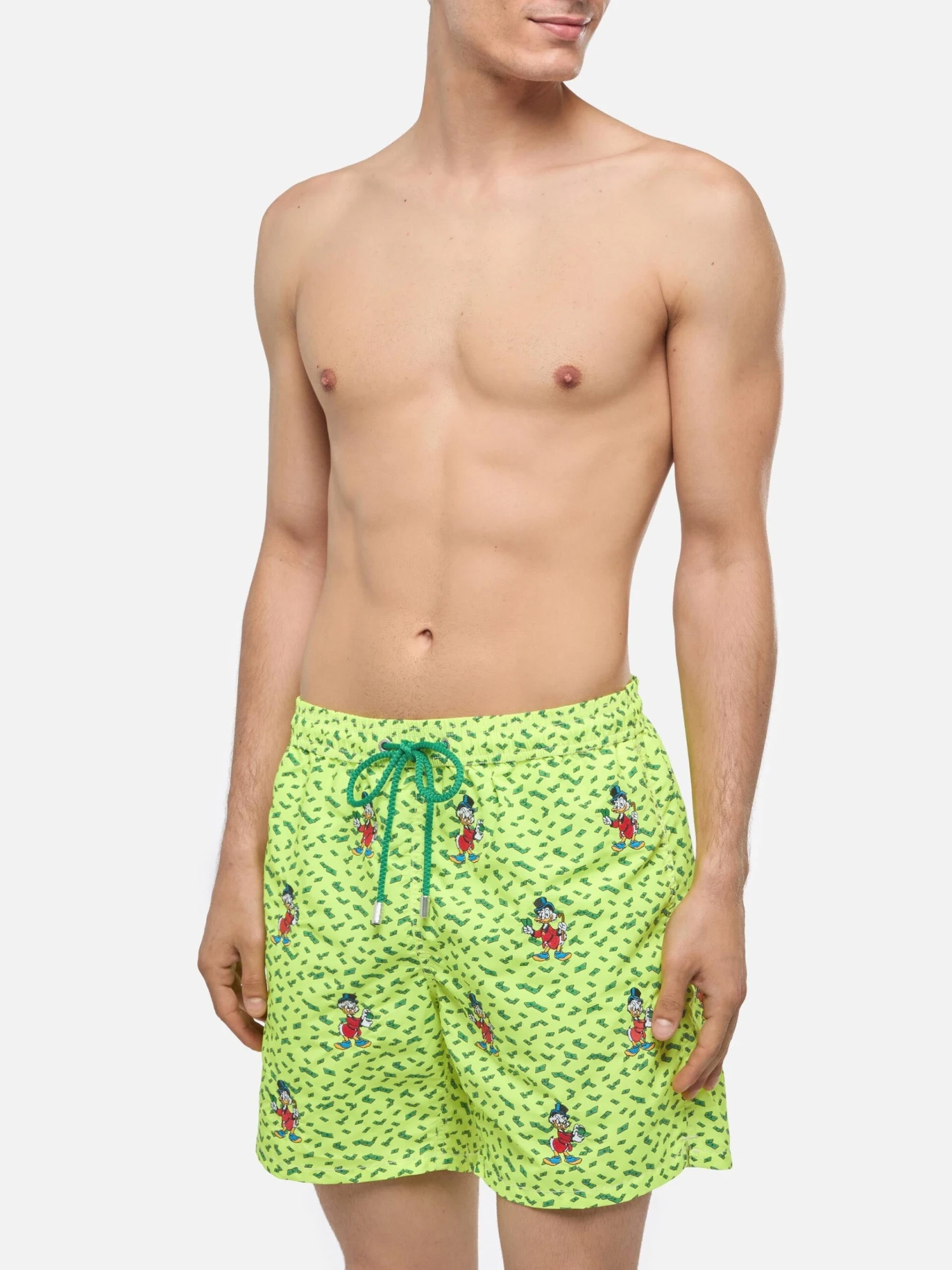 MC2 Saint Barth Mid-length Striped Gustavia Swim-shorts With Scrooge Embroidery | DISNEY® SPECIAL EDITION 5 MC2 Saint Barth Mid-length Striped Gustavia Swim-shorts With Scrooge Embroidery | DISNEY® SPECIAL EDITION - Image 3