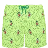 MC2 Saint Barth Mid-length Striped Gustavia Swim-shorts With Scrooge Embroidery | DISNEY® SPECIAL EDITION -MC2 Saint Barth Shop UID GUS000705018H MAN SWIMSHORT YELLOW CHARACTERS 0 5