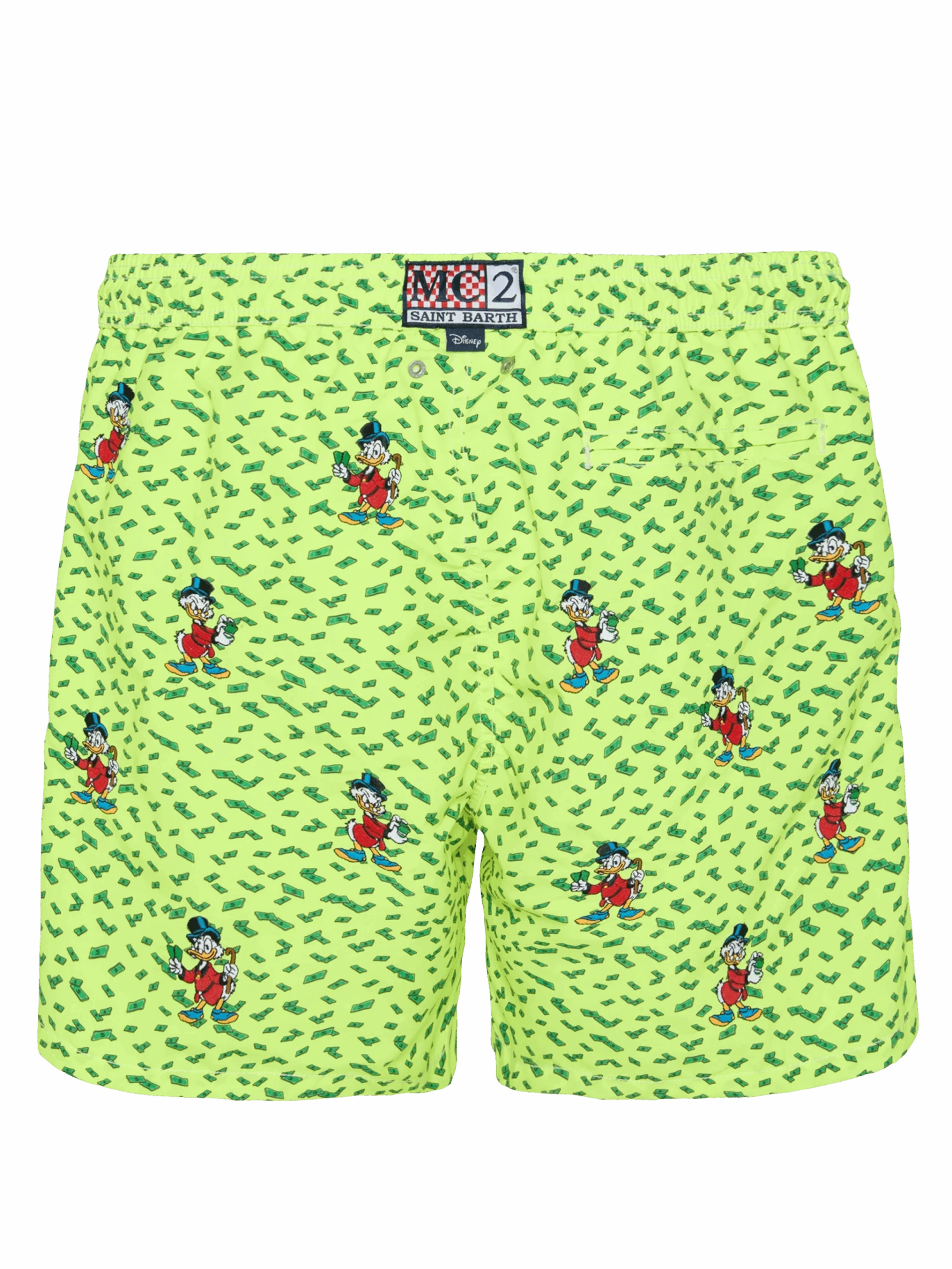 MC2 Saint Barth Mid-length Striped Gustavia Swim-shorts With Scrooge Embroidery | DISNEY® SPECIAL EDITION 4 MC2 Saint Barth Mid-length Striped Gustavia Swim-shorts With Scrooge Embroidery | DISNEY® SPECIAL EDITION - Image 2