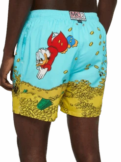MC2 Saint Barth Mid-length Gustavia Swim-shorts With Scrooge Placed Print| DISNEY® SPECIAL EDITION -MC2 Saint Barth Shop UID GUS000902915H MAN SWIMSHORT GREEN CHARACTERS DISNEY 20250507110008 4