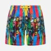 MC2 Saint Barth Boy Mid-length Haiti Swim-shorts With Marvel Superheroes Placed Print| MARVEL SPECIAL EDITION -MC2 Saint Barth Shop UID HAI000100567F KIDS SWIMSHORT WHITE 20240530102434 1