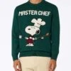 MC2 Saint Barth Man Green Sweater Heron With Snoopy Master Chef | SNOOPY PEANUTS SPECIAL EDITION 1 MC2 Saint Barth Man Green Sweater Heron With Snoopy Master Chef | SNOOPY PEANUTS SPECIAL EDITION -MC2 Saint Barth Shop UID HER000102868G MAN KNITWEAR GREEN 20240903153501 5