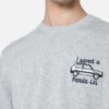 MC2 Saint Barth Man Gray Sweater Heron WithI Saved A Panda 4x4 Embroidery | FIAT PANDA SPECIAL EDITION -MC2 Saint Barth Shop UID HER000503054G MAN KNITWEAR GREY 20240903140000 4