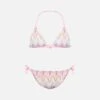 MC2 Saint Barth Holly Classic Triangle Bikini In Raschel Fabric -MC2 Saint Barth Shop UID HOL000100185H GIRL BIKINI PINK 20250214183500 01