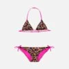 MC2 Saint Barth Girl Triangle Bikini With Leo Bandanna Print 1 MC2 Saint Barth Girl Triangle Bikini With Leo Bandanna Print -MC2 Saint Barth Shop UID HOL000109477D GIRL BIKINI YELLOW BANDANNA MC2 01