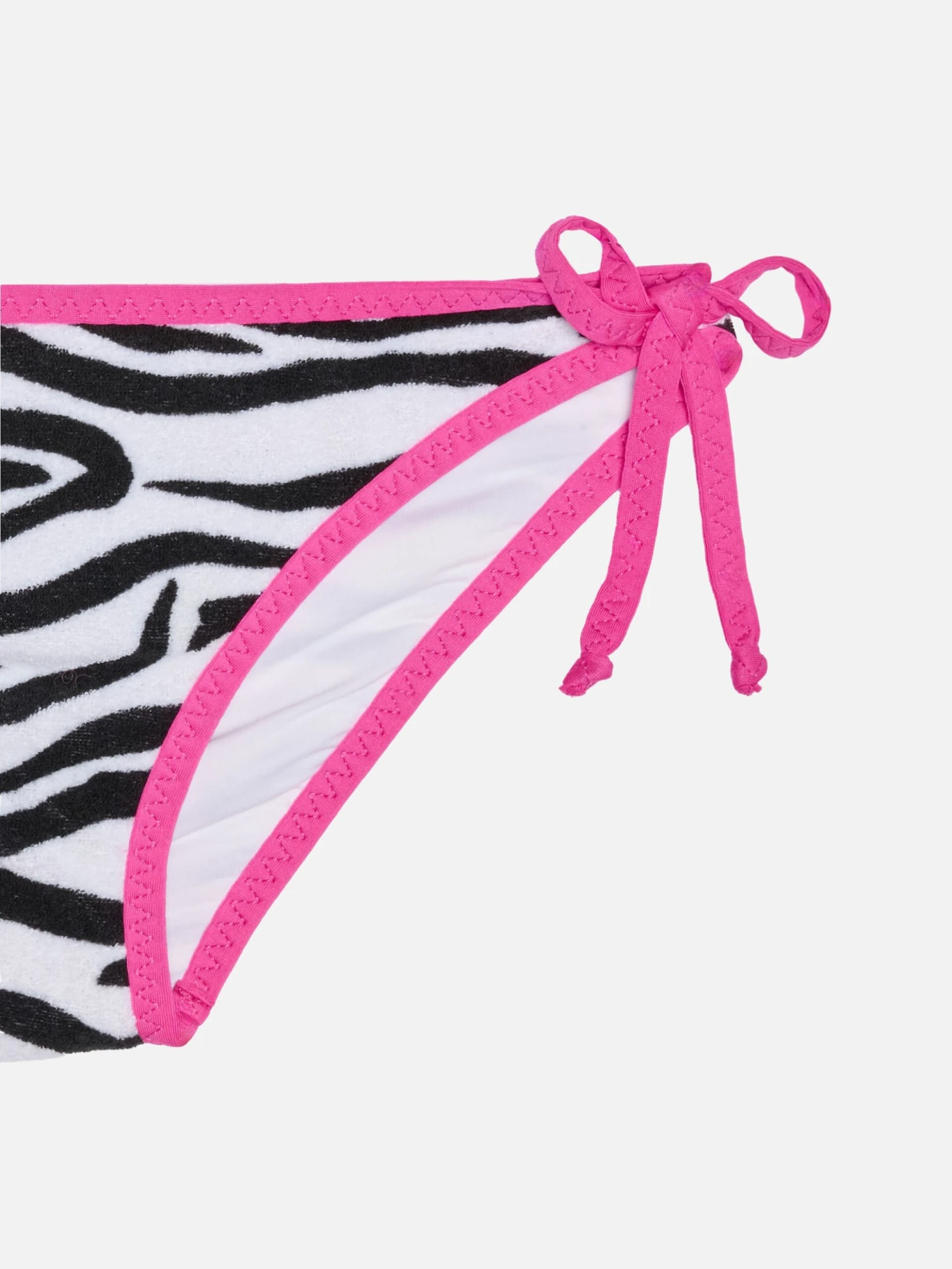 MC2 Saint Barth Girl Triangle Bikini With Zebra Print 5 MC2 Saint Barth Girl Triangle Bikini With Zebra Print - Image 3