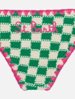 MC2 Saint Barth Girl Bralette Bikini With Embroidery 7 MC2 Saint Barth Girl Bralette Bikini With Embroidery -MC2 Saint Barth Shop UID JAI000100034B GIRL BIKINI GREEN 0 0 3