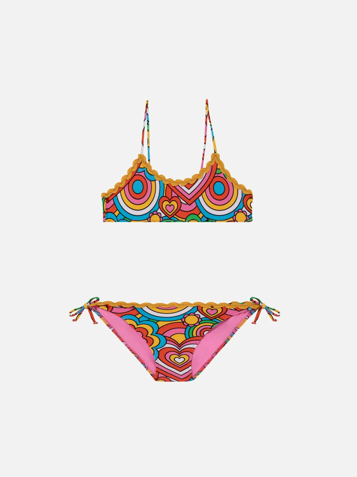 MC2 Saint Barth Girl Bralette Bikini With Multicolor Print 3 MC2 Saint Barth Girl Bralette Bikini With Multicolor Print