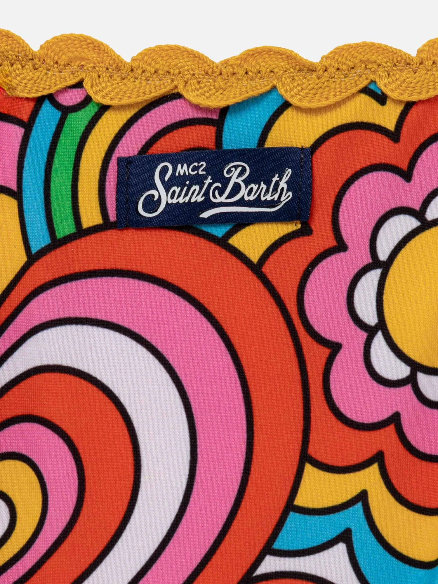 MC2 Saint Barth Girl Bralette Bikini With Multicolor Print 5 MC2 Saint Barth Girl Bralette Bikini With Multicolor Print - Image 3