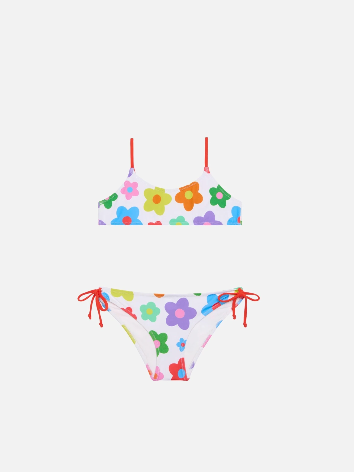 MC2 Saint Barth Girl Bralette Bikini With Multicolor Daisy Print 3 MC2 Saint Barth Girl Bralette Bikini With Multicolor Daisy Print