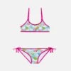 MC2 Saint Barth Girl Bralette Bikini With Bears And Rainbows | CARE BEARS SPECIAL EDITION -MC2 Saint Barth Shop UID JAI000200405D GIRL BIKINI BLUE FUNNYPRINTS CAREBEARS ORSETTIDELCUORE 01