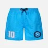 MC2 Saint Barth Boy Mid-length Jean Swim-shorts With Napoli Print | SSC NAPOLI SPECIAL EDITION -MC2 Saint Barth Shop UID JEA000110370F KIDS SWIMSHORT MIDBLUE 20240530102434 1
