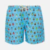 MC2 Saint Barth Boy Swim Shorts With Football Players Print -MC2 Saint Barth Shop UID JEA000401738B BOY SWIMSHORT BLUE 20240715160000 1
