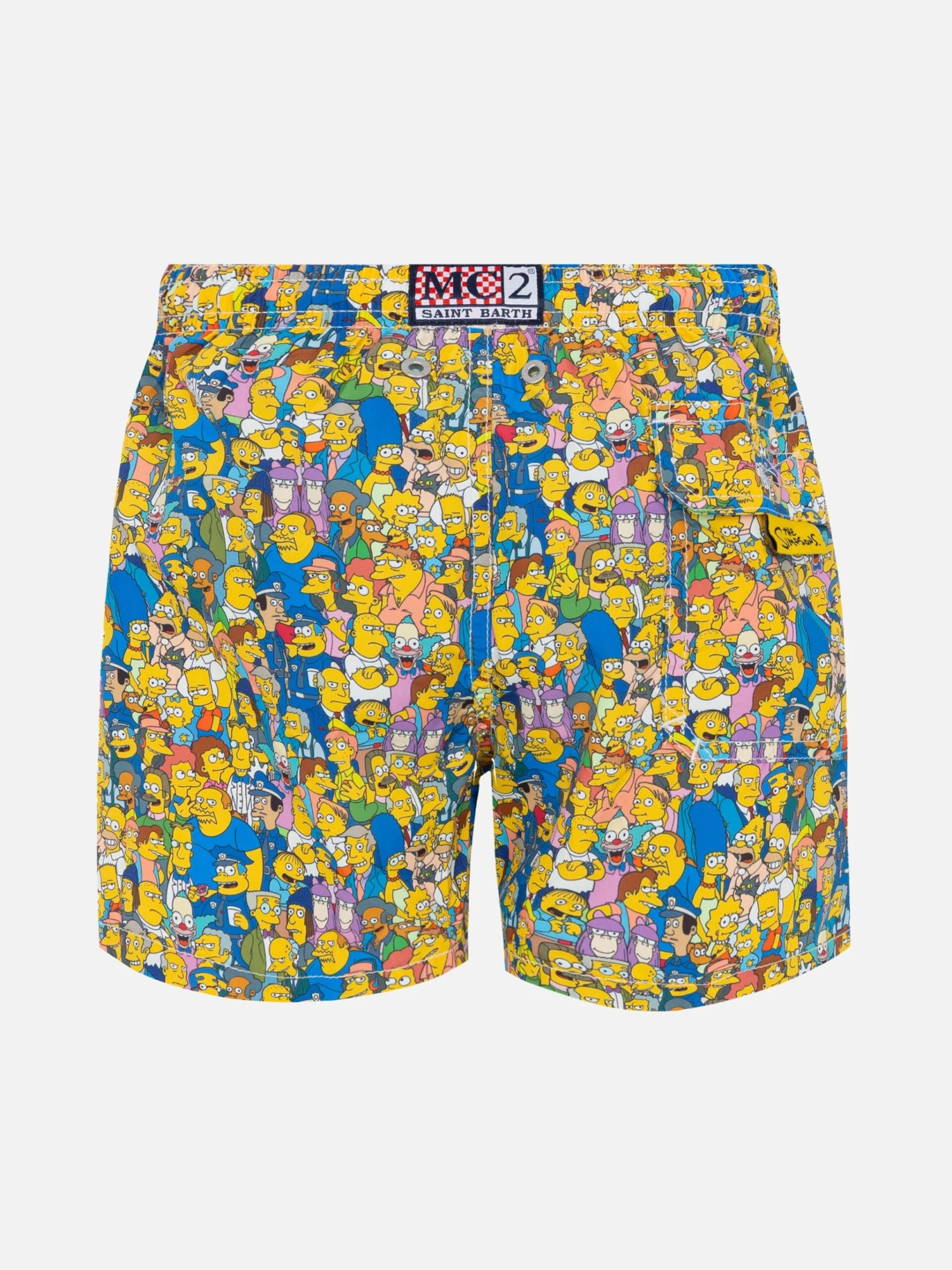 MC2 Saint Barth Jean Lighting Lightweight Fabric Swim Shorts With The Simpson Team Print | THE SIMPSON SPECIAL EDITION 4 MC2 Saint Barth Jean Lighting Lightweight Fabric Swim Shorts With The Simpson Team Print | THE SIMPSON SPECIAL EDITION - Image 2