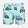 MC2 Saint Barth Jean Lighting Lightweight Fabric Swim Shorts With Cryptopuppets Surfer Print | CRYPTOPUPPETS SPECIAL EDITION -MC2 Saint Barth Shop UID JEA000403009H BOY SWIMSHORT GREEN CRYPTOPUPPETS 20250216173500 01