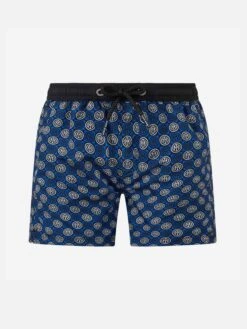 MC2 Saint Barth Boy Lightweight Fabric Swimshorts With Inter Print | INTER SPECIAL EDITION