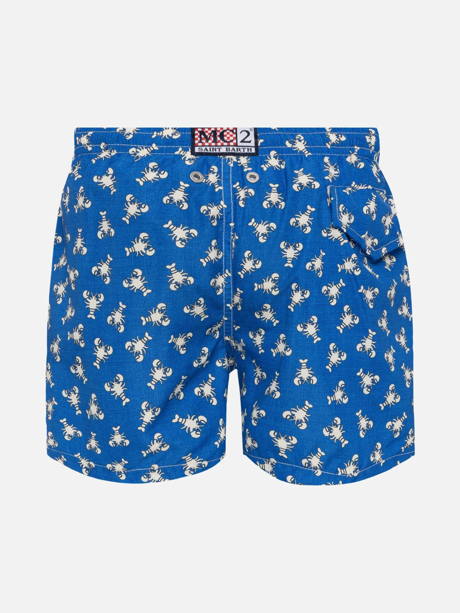 MC2 Saint Barth Jean Lighting Lightweight Fabric Swim Shorts With Lobster Print 4 MC2 Saint Barth Jean Lighting Lightweight Fabric Swim Shorts With Lobster Print - Image 2