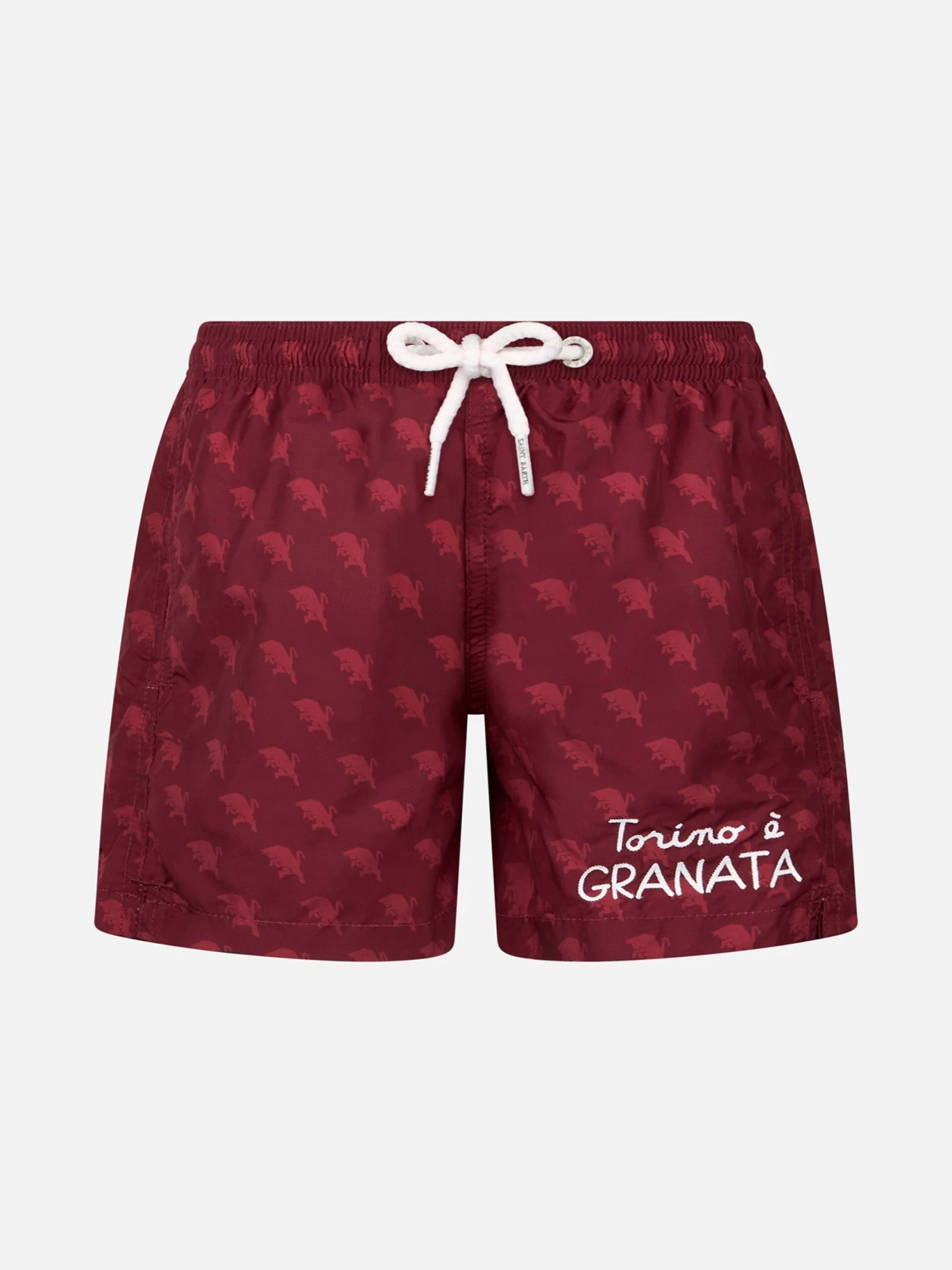 MC2 Saint Barth Boy Lightweight Fabric Swimshorts With TORINO Print | AC TORINO SPECIAL EDITION 3 MC2 Saint Barth Boy Lightweight Fabric Swimshorts With TORINO Print | AC TORINO SPECIAL EDITION