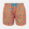 Micro Crocodilesprint Boy's Orangeswimshorts -MC2 Saint Barth Shop UID JEA0004CRCD85 BOY SWIMSHORT ORANGE 20240809153502 01