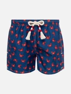 MC2 Saint Barth Jean Lighting 70 Lightweight Swim Shorts With Crab Print