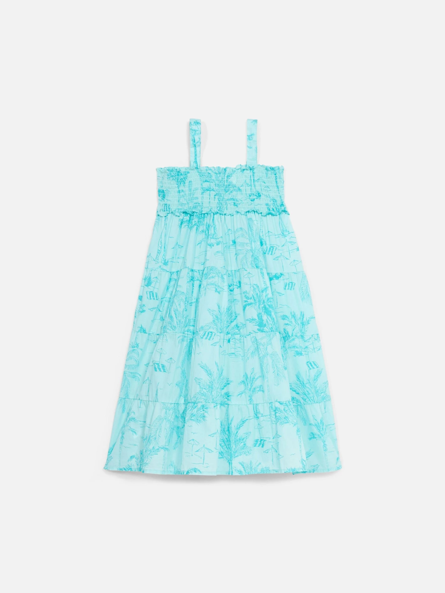 MC2 Saint Barth Girl Cotton Dress Jemine Jr With Toile De Jouy Print 3 MC2 Saint Barth Girl Cotton Dress Jemine Jr With Toile De Jouy Print