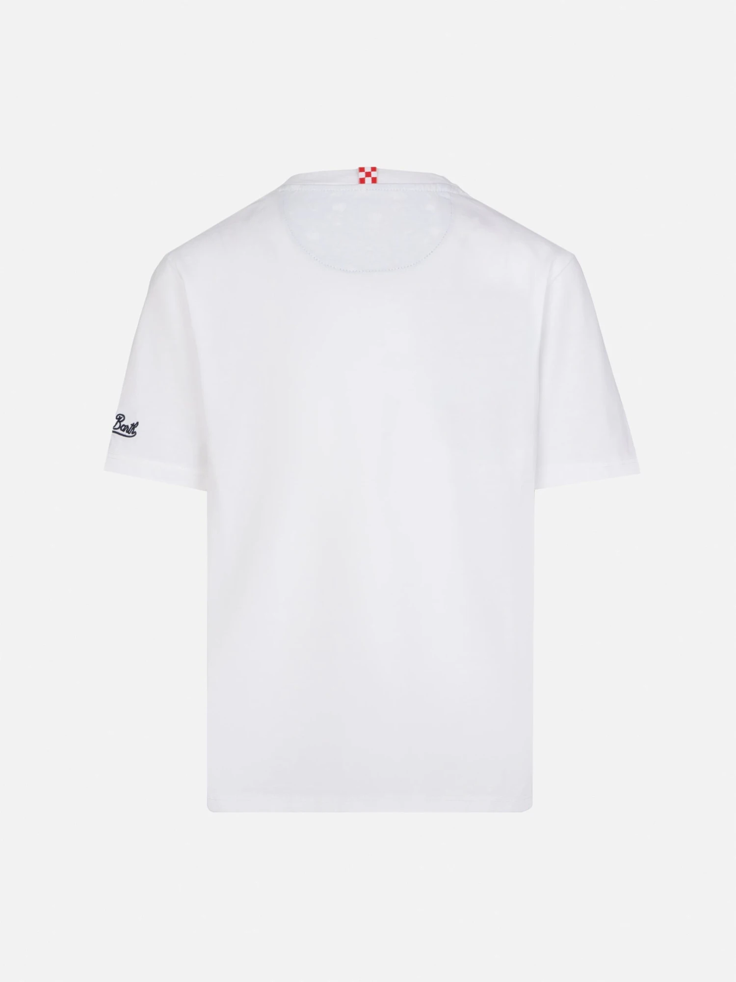 MC2 Saint Barth Kea Cotton T-shirt With Snoopy Printed Pocket | SNOOPY PEANUTS® SPECIAL EDTION 4 MC2 Saint Barth Kea Cotton T-shirt With Snoopy Printed Pocket | SNOOPY PEANUTS® SPECIAL EDTION - Image 2