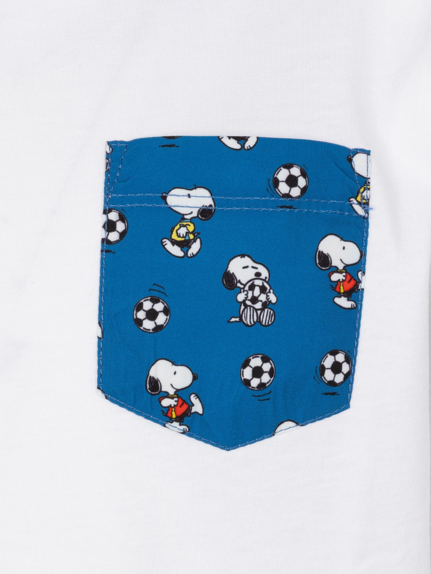 MC2 Saint Barth Kea Cotton T-shirt With Snoopy Printed Pocket | SNOOPY PEANUTS® SPECIAL EDTION 5 MC2 Saint Barth Kea Cotton T-shirt With Snoopy Printed Pocket | SNOOPY PEANUTS® SPECIAL EDTION - Image 3