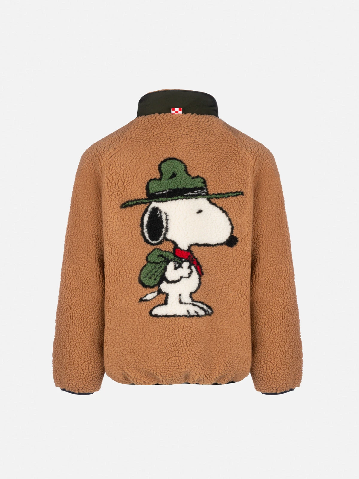 MC2 Saint Barth Boy Sherpa Beige Jacket Keystone With Snoopy Print | SNOOPY PEANUTS SPECIAL EDITION 3 MC2 Saint Barth Boy Sherpa Beige Jacket Keystone With Snoopy Print | SNOOPY PEANUTS SPECIAL EDITION